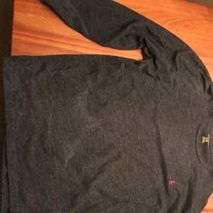 Dark gray/Black Polo by Ralph Lauren Lg LS Shirt